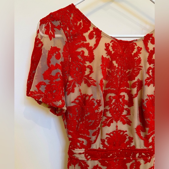 For Love & Lemons | San Marcos Mini Dress | Red | XS - Picture 5 of 5